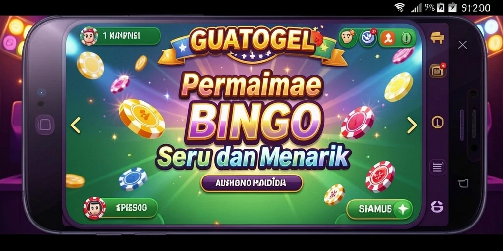 Tampilan menarik dari gameplay GUATOGEL di Bingo.