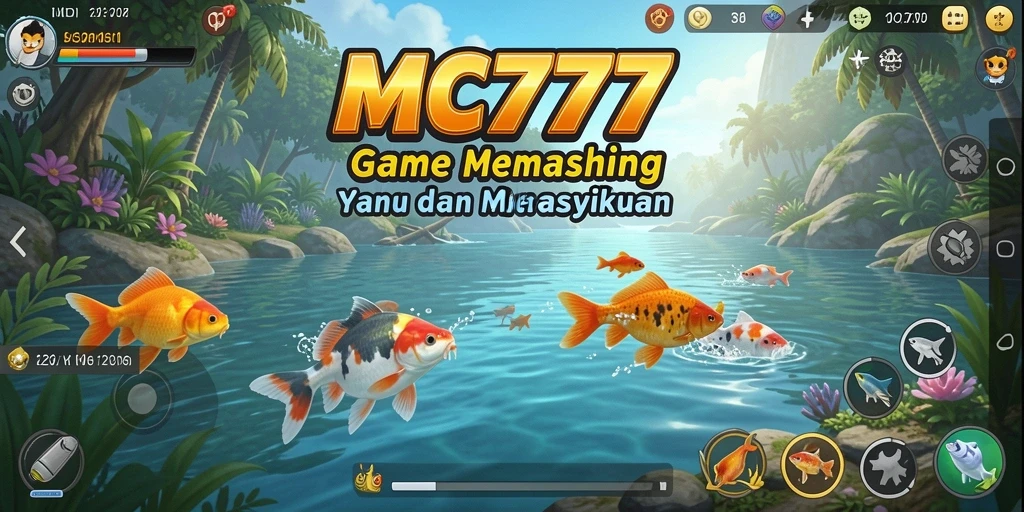 Tangkapan ikan dalam MC777, menampilkan gameplay yang memukau.