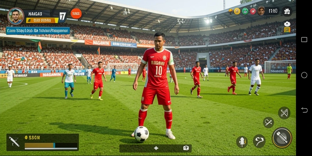 Tampilan gameplay NAGAWIN yang menegangkan dan realistis.