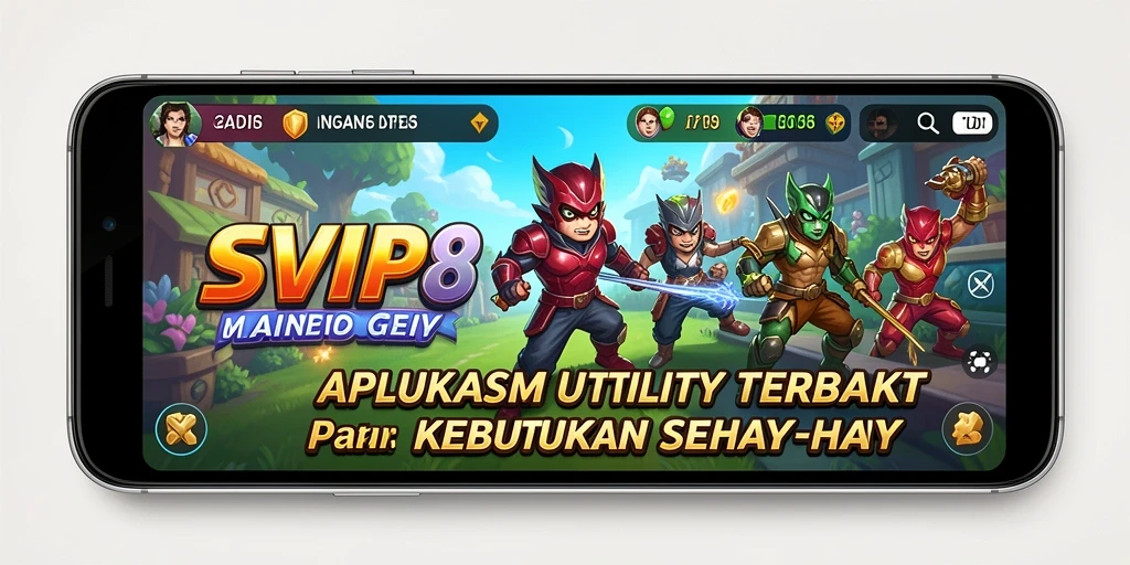Tampilan antarmuka utama SVIP8 yang user-friendly dan fungsional.